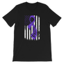 F Cancer with Flag T-Shirt