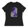 F Cancer with Flag Women's T-Shirt
