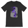 F Cancer with Flag T-Shirt