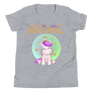 Remember You're Beautiful (Unicorn) Youth Short Sleeve T-Shirt