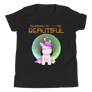 Remember You're Beautiful (Unicorn) Youth Short Sleeve T-Shirt