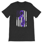 F Cancer with Flag T-Shirt