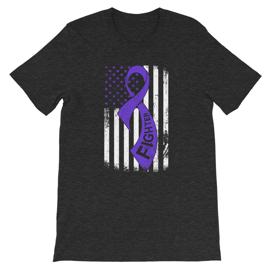 F Cancer with Flag T-Shirt