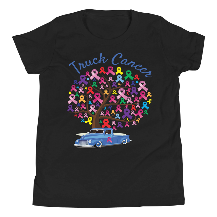 Truck Cancer Youth Short Sleeve T-Shirt