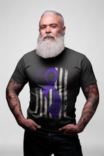 F Cancer with Flag T-Shirt